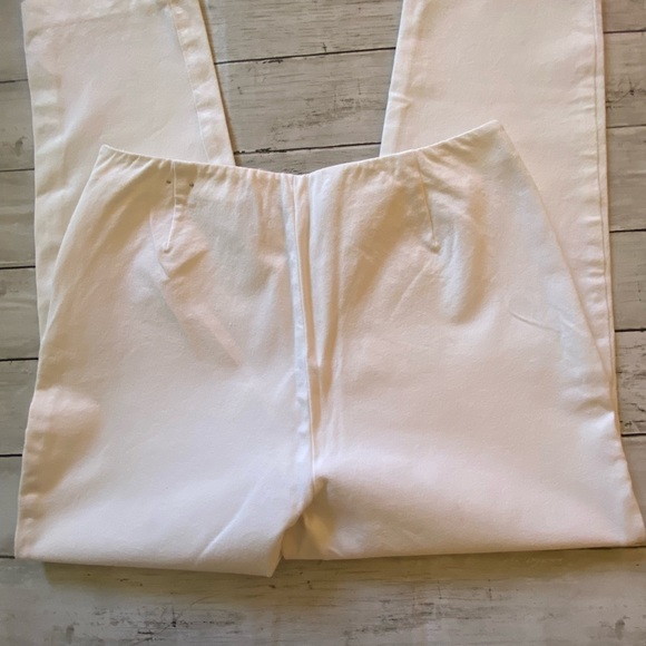 Chicos womens white pants side zipper (8) - Picture 5 of 6